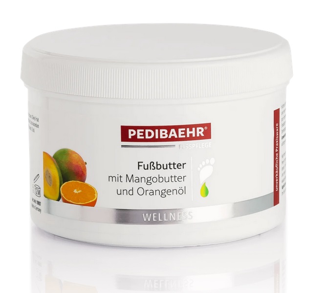 pedibaehr - Fubutter mit Mangobutter und Orangenl